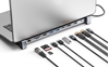 Docking USB-C 10 ptos con MST, 2xHDMI, 3xUSB-A, USB-C, USB-C PD, RJ45, SD-micro SD