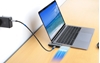 Docking USB-C  4 ptos, HDMI/USB-A/3.5mm/USB-C PD, Sin cable
