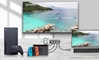Switch HDMI 4K@60Hz, 3 entradas compacto negro