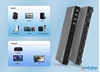 Switch multiviewer HDMI de 4 puertos 4K