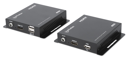 Extensor Video HDMI KVM 120M via Cat6 1080p