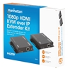 Extensor Video HDMI KVM 120M via Cat6 1080p