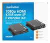 Extensor Video HDMI KVM 120M via Cat6 1080p