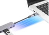 Adaptador USB-C V3.2  Gen1, A-C y C-A 2 pzas.
