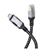 Cable USB-C V3.2 a RJ45 2M 5 Gbps Cat6 1 Gbps