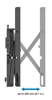 Soporte videowall 70Kg, 37" a 70" Pop-Out