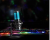 Micrófono Omnidireccional USB con LED RGB y cancelación de ruido