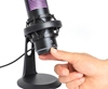 Micrófono Omnidireccional USB con LED RGB y cancelación de ruido