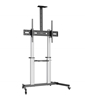 Soporte TV tipo Carro 100 kg, 60 a 80", Aluminio