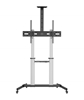 Soporte TV tipo Carro 100 kg, 60 a 80", Aluminio