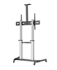 Soporte TV tipo Carro 100 kg, 60 a 80", Aluminio