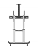 Soporte TV tipo Carro 100 kg, 60 a 80", Aluminio