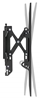 Soporte TV p/pared 75kg, 43 a 90", fijo, extensión frontal
