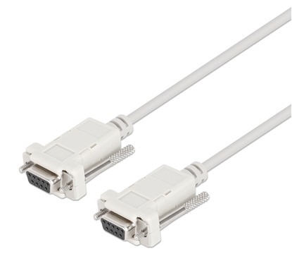 Cable Null Modem Crossover DB9H-DB9H, 2M