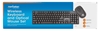 Teclado y mouse óptico inalambrico, combo