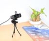 Camara Web Full HD USB Rotacion 360 Negra