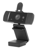 Camara Web QHD USB Auto Enfoque Cancelacion de ruido, Negra