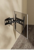 Soporte TV p/pared 40kg, 37" a 80" Articulado