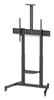 Soporte TV tipo carro 120kg, 60" a 120", manivela, altura ajustable