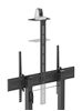 Soporte TV tipo carro 120kg, 60" a 120", manivela, altura ajustable