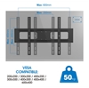 Soporte TV p/Exteriores  50kg, articulado