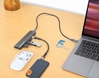 Docking USB-C  7 puertos, HDMI, 2xUSB-A, USB-C Datos, PD, Lector