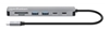 Docking USB-C  7 puertos, HDMI, 2xUSB-A, USB-C Datos, PD, Lector