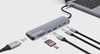 Docking USB-C  7 puertos, HDMI, 2xUSB-A, USB-C Datos, PD, Lector