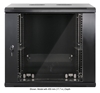 Gabinete 19" Mural Ensamblado  9U 600x600