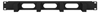 Organizador Cables 19" 1U Anillos Plastico 53mm