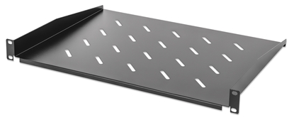 Charola Rack 19", 1U, 35cm Vent. 25kg