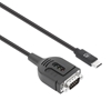 Convertidor USB-C a Serial DB9-M / RS232, 1m