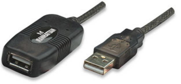 Imagen de Cable de extensión activo USB A 2.0, 480 Mbps 20m