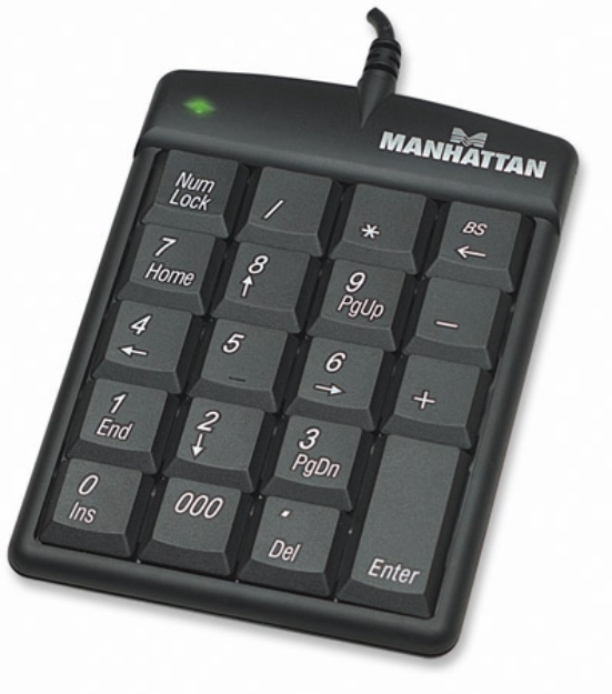 Imagen de Teclado Numerico USB Negro