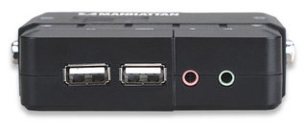 Imagen de Switch KVM Compacto de 2 Puertos