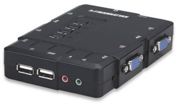 Imagen de Switch KVM Compacto de 4 Puertos