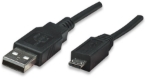 Imagen de Cable USB 2.0 Micro-B, 480Mbps 1.8m 