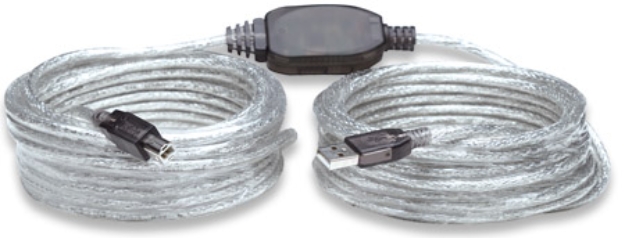 Imagen de Cable USB A Macho a B Macho 2.0 activo, 480 Mbps 11m