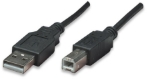 Imagen de Cable USB A macho a B hembra 480 Mbps 1.8m