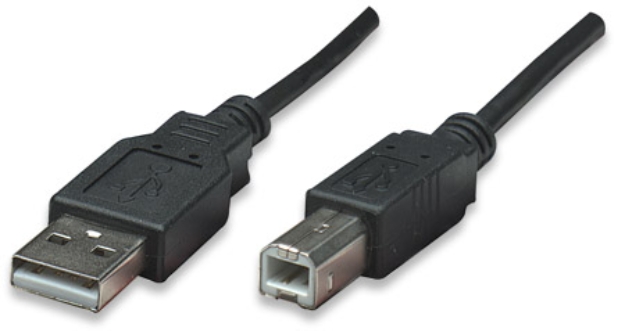 Imagen de Cable USB 2.0 A Macho a B Macho, 480 Mbps 3m