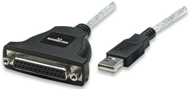 Imagen de Adaptador USB de alta velocidad a impresora paralela DB25