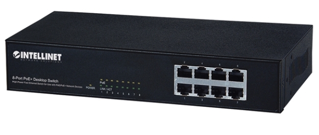 Imagen de Switch PoE+ de 8 puertos para Escritorio