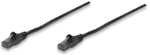 Imagen de Cable de conexión de red U/UTP Cat6, 0.5 m, negro