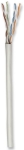Imagen de BOBINA CABLE UTP DE RED CAT5E CCA ROLLO 305M SOLIDA GRIS, PyME