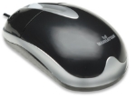 Imagen de *Mouse Optico Caja USB Negro/Plata