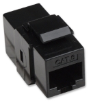 Imagen de COPLE RJ45 A RJ45 CAT6 KEYSTONE NEGRO UTP