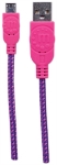 Imagen de Cable trenzado de alta velocidad para dispositivos USB Micro-B