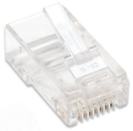 Imagen de Paquete de 100 conectores modulares Cat5e RJ45