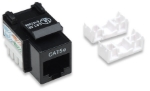 Imagen de JACK RJ45 CAT5E KEYSTONE DE IMPACTO NEGRO