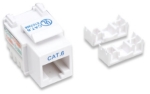 Imagen de JACK RJ45 CAT6 KEYSTONE DE IMPACTO BLANCO